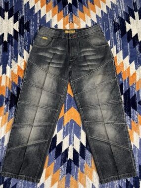 Vintage North Peak Jeans Mens 36x30 Pants Jeans Denim Baggy Skater Y2K 90s VTG